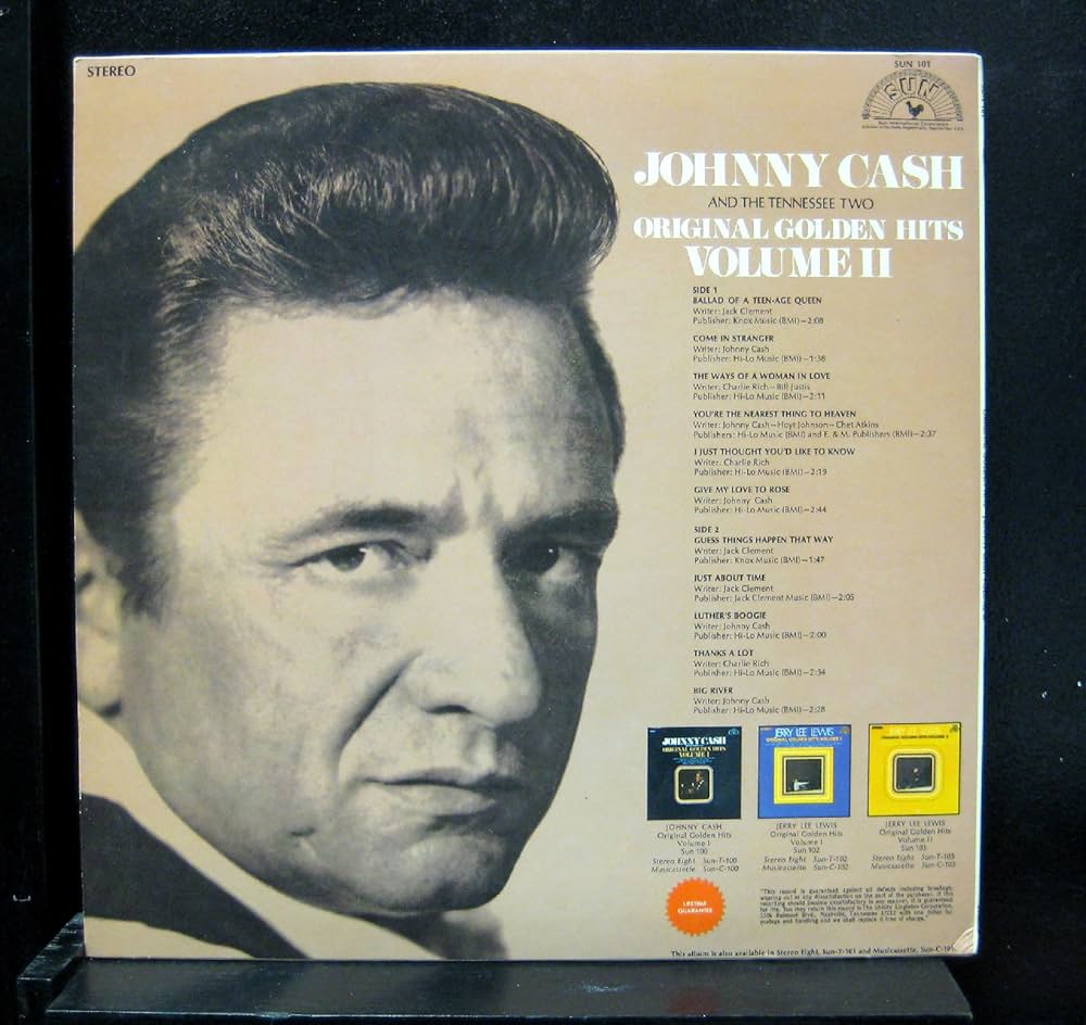 英3discs CD Johnny Cash, Tennessee Two Sun Years CDSUNBOX5 CHARL /00700 英3discs CD Johnny Cash, Tennessee Two Sun Years CDSUNBOX5